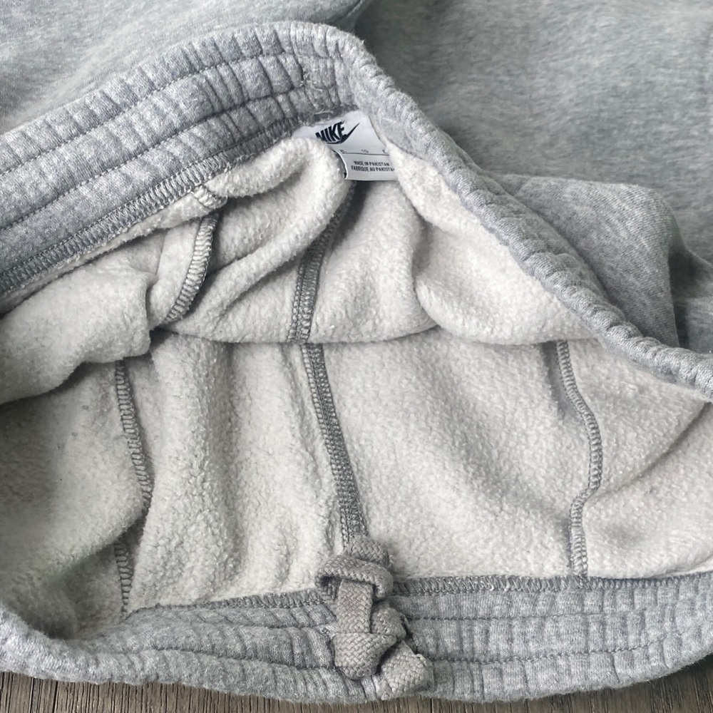 Nike Men's Size XL Gray Fleece Joggers - Comfortable Everyday Sweatpants - 1357 - Picture 10 of 12